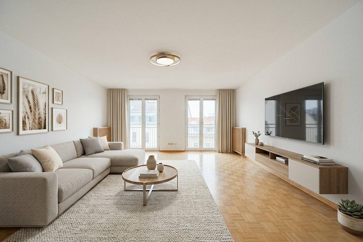 LICHTDURCHFLUTETE 4-ZIMMER-NEUBAU IM 6. LIFTSTOCK MIT TRAUMHAFTEM WEITBLICK + GARAGENOPTION