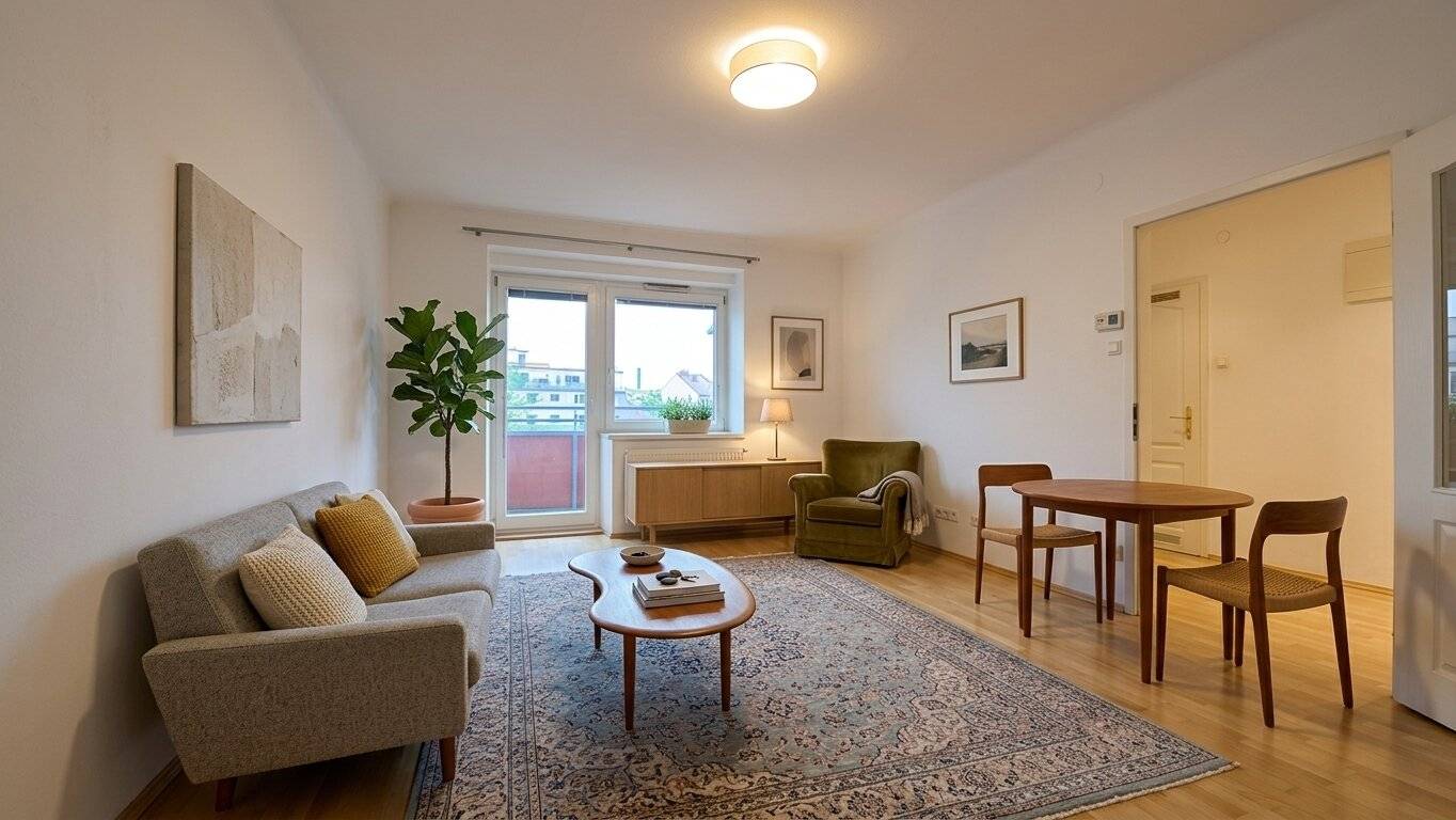 Compact. Modern. Sought-after: First-class Studio Apartment in the 19th District