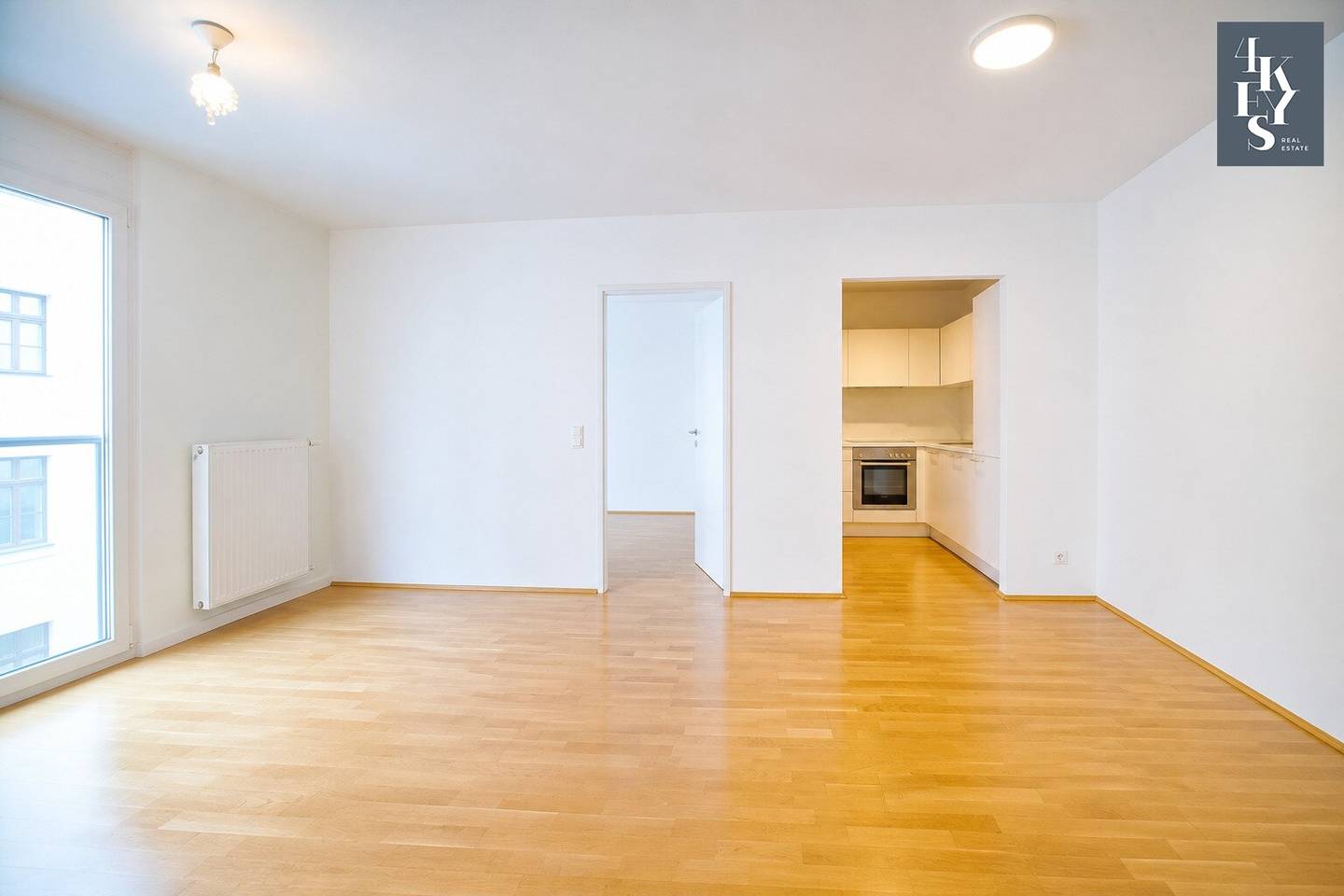 großartige 2-Zimmer Wohnung mit Tageslichtbad