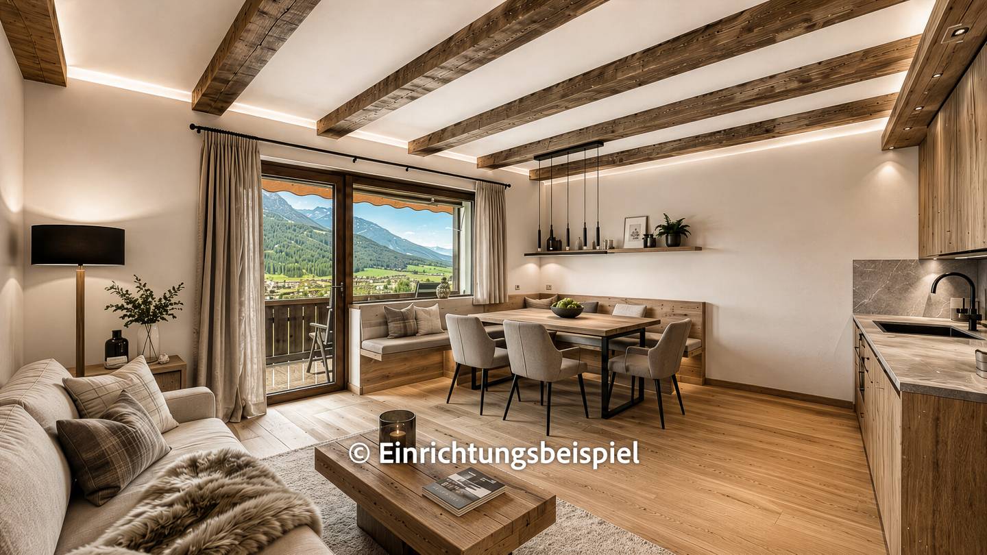 Sonnige Wohnung mit Loggia und unverbaubarem Fernblick