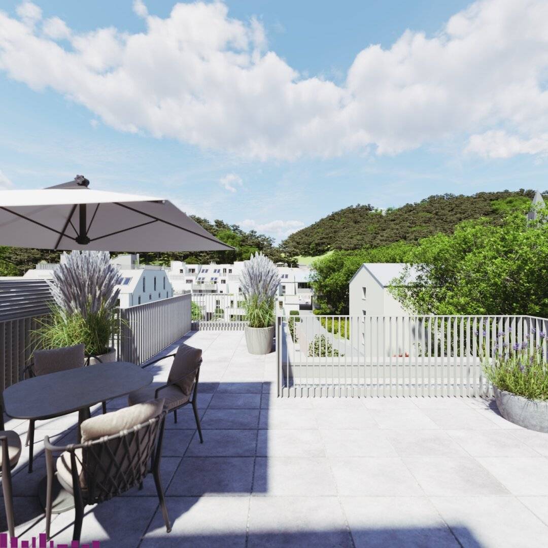 Abkühlen im hauseigenen Pool ....  Ihre Traumwohnung mit Terrasse oder Garten und Fernblick Nähe Maurer Wald   PROVISIONSFREI !!