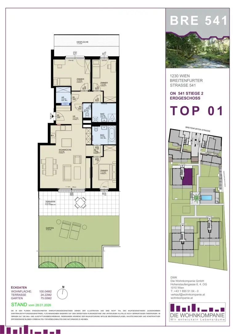Cool off in the building's own pool .... Your dream apartment with terrace or garden and distant view Near Maurer Wald COMMISSION-FREE !!