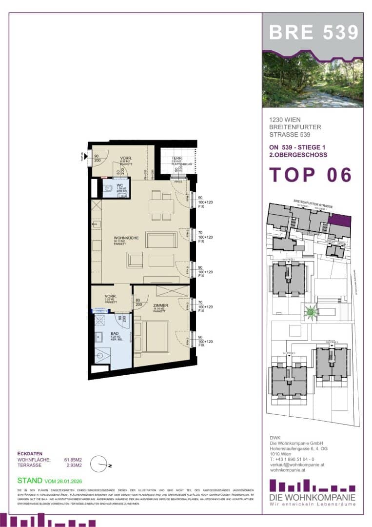 Cool off in the building's own pool .... Your dream apartment with terrace or garden and distant view near Maurer Wald PROVISION-FREE !!