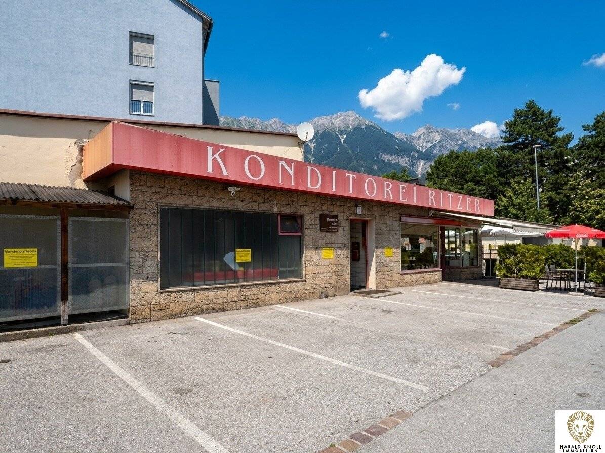Attraktive Konditorei mit Café, Produktion und Gastgarten in zentraler Lage von Innsbruck-Pradl