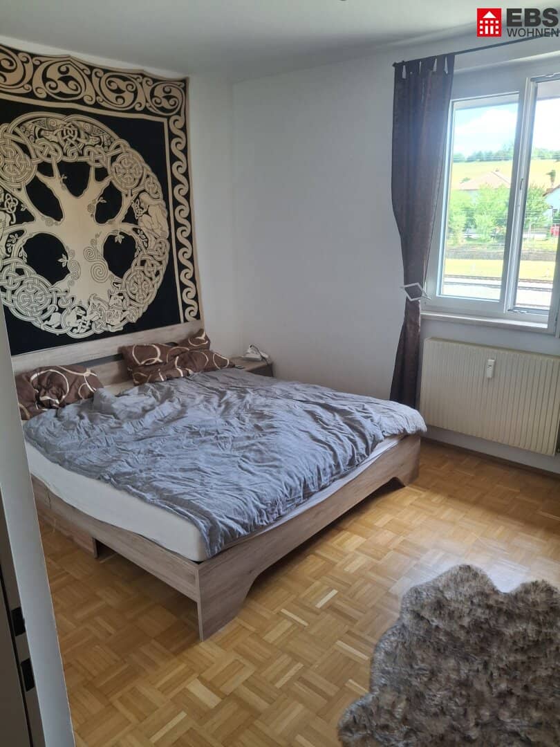 Fußnah zum Bahnhof Schärding &amp; grenznah zu Deutschland: 3-Zimmer-Wohnung inkl. Heizkosten mit Balkon &amp; Garage – ab 01.11.2026 beziehbar!