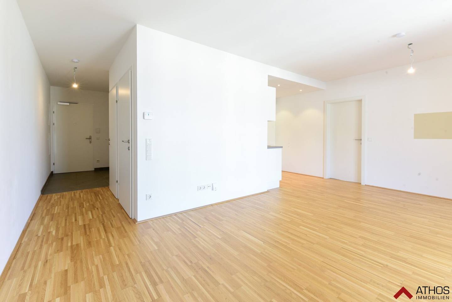 Modern 2-room apartment with kitchen near JKU