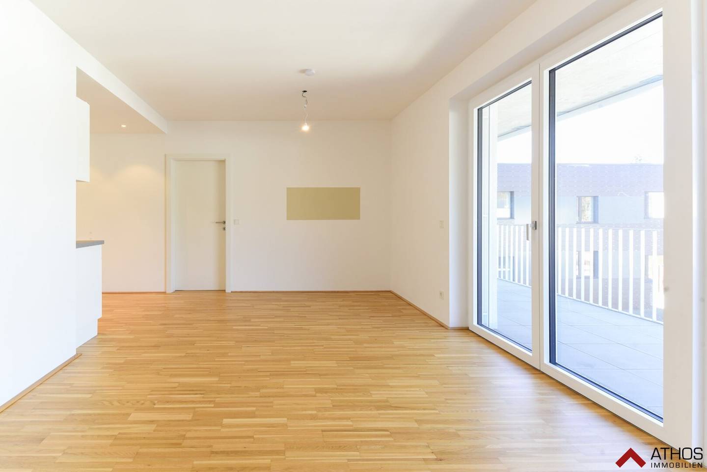 Modern 2-room apartment with kitchen near JKU
