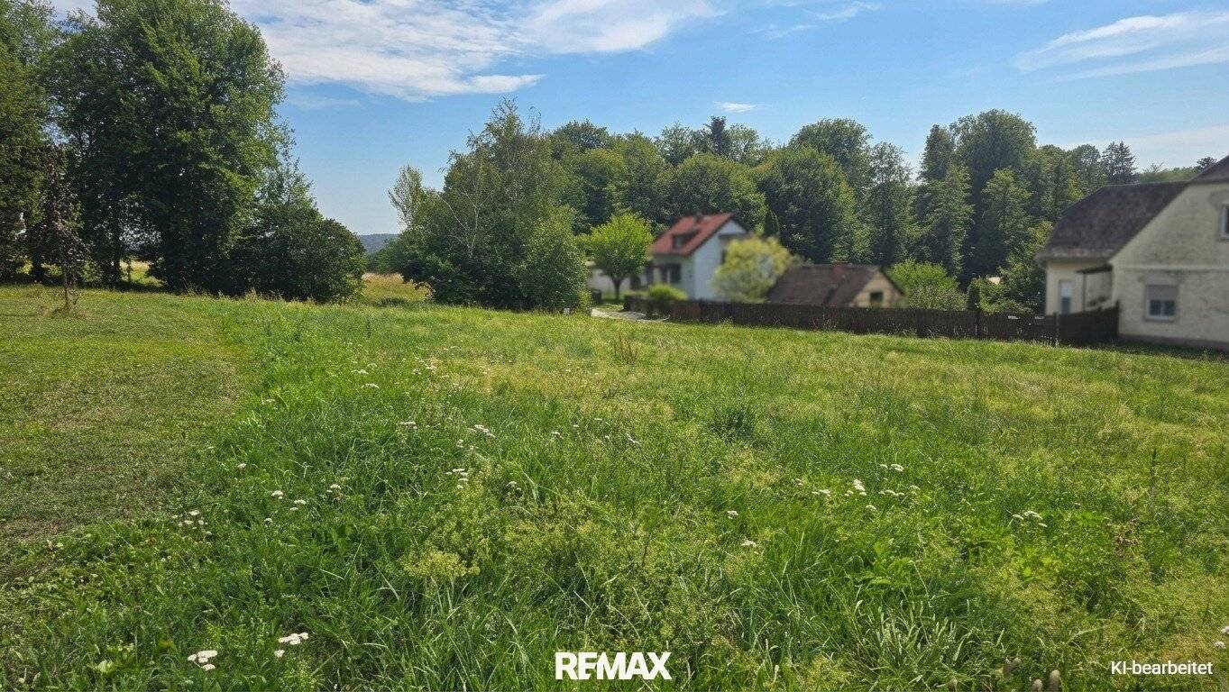 Your home could be built here – 1,614 m² building plot with great potential in Stainz