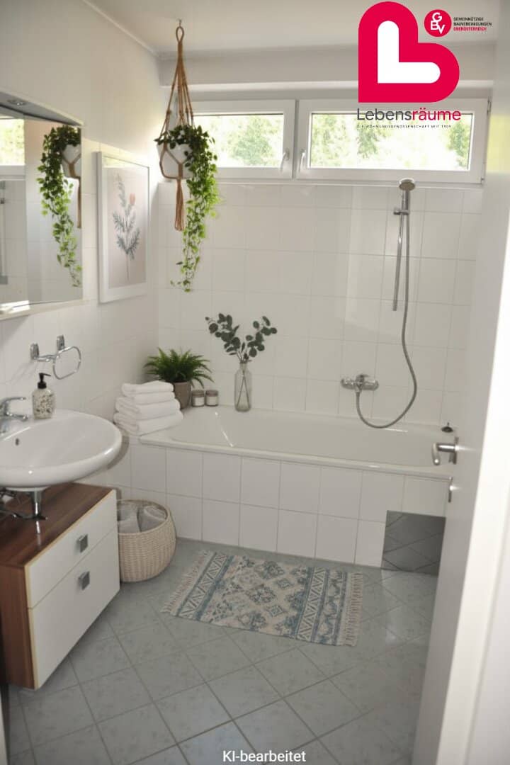 Bright 3-room apartment with winter garden
