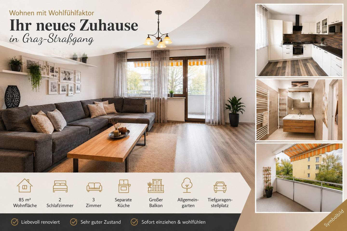 TRAUMWOHNUNG  in Graz Strassgang