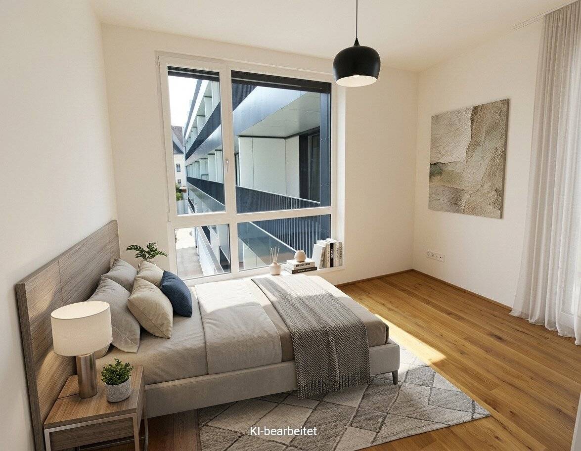 Spacious 4-room apartment with loggia at Stockhof for rent