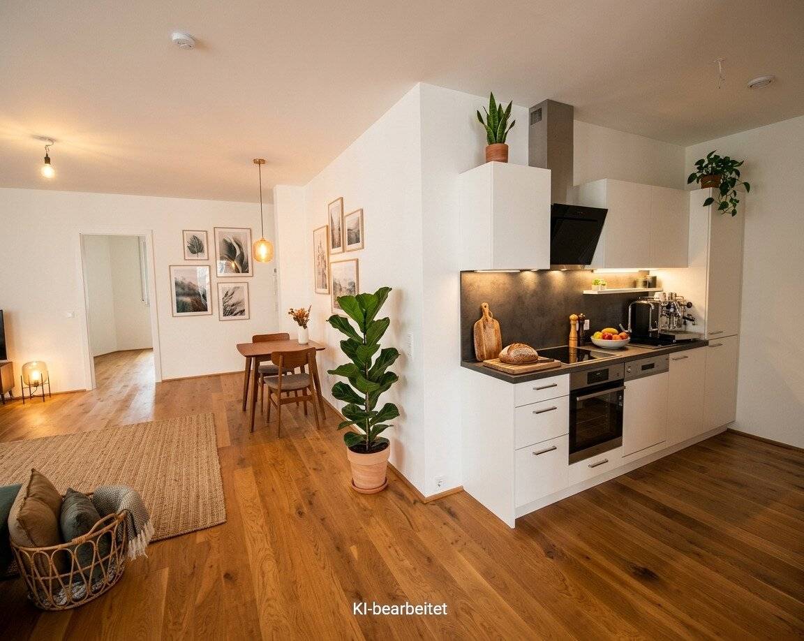 Spacious 4-room apartment with loggia at Stockhof for rent
