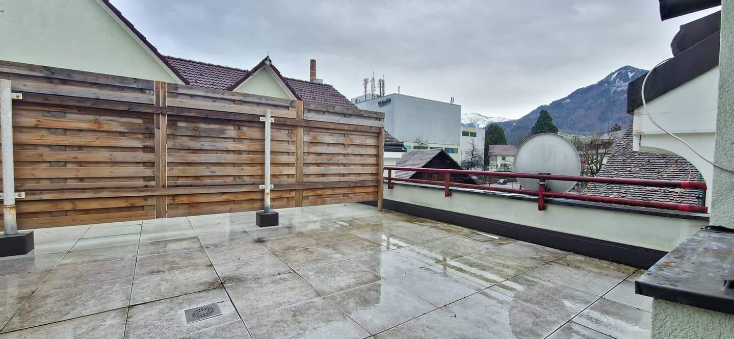 Zentrale 1-Zimmer-Wohnung mit großzügiger Terrasse