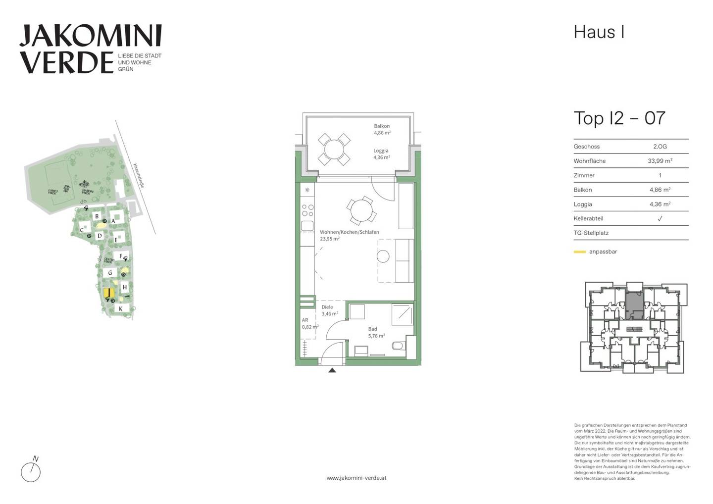 **Jakomini-Verde** Wohnen in Top Lage modern, urban und innovativ!