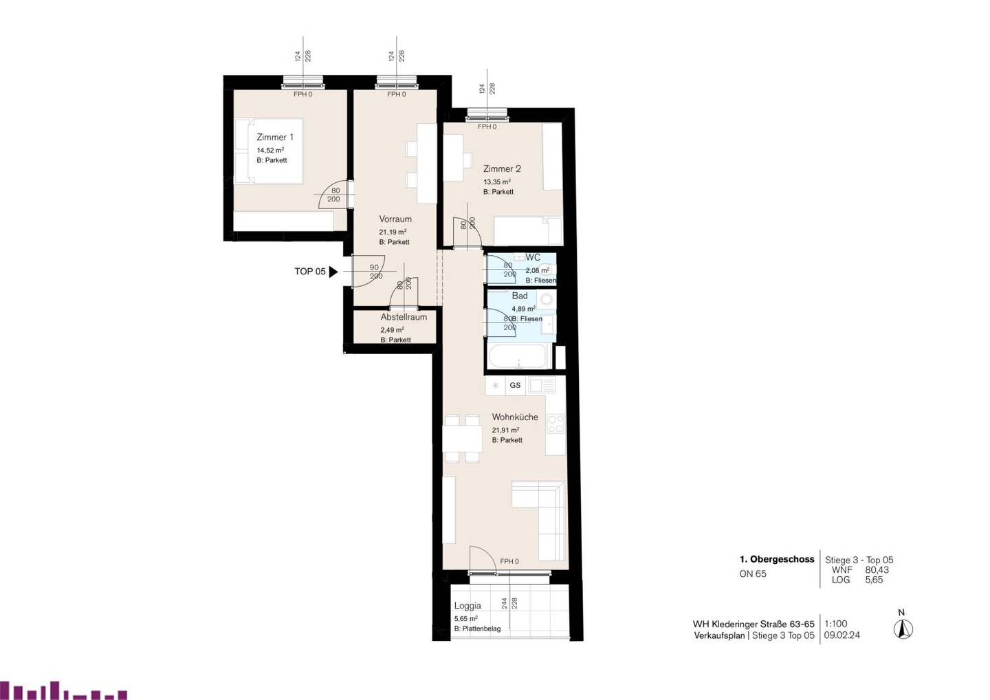 Your retreat on hot summer days | Comfortable living in the Klederingerstraße