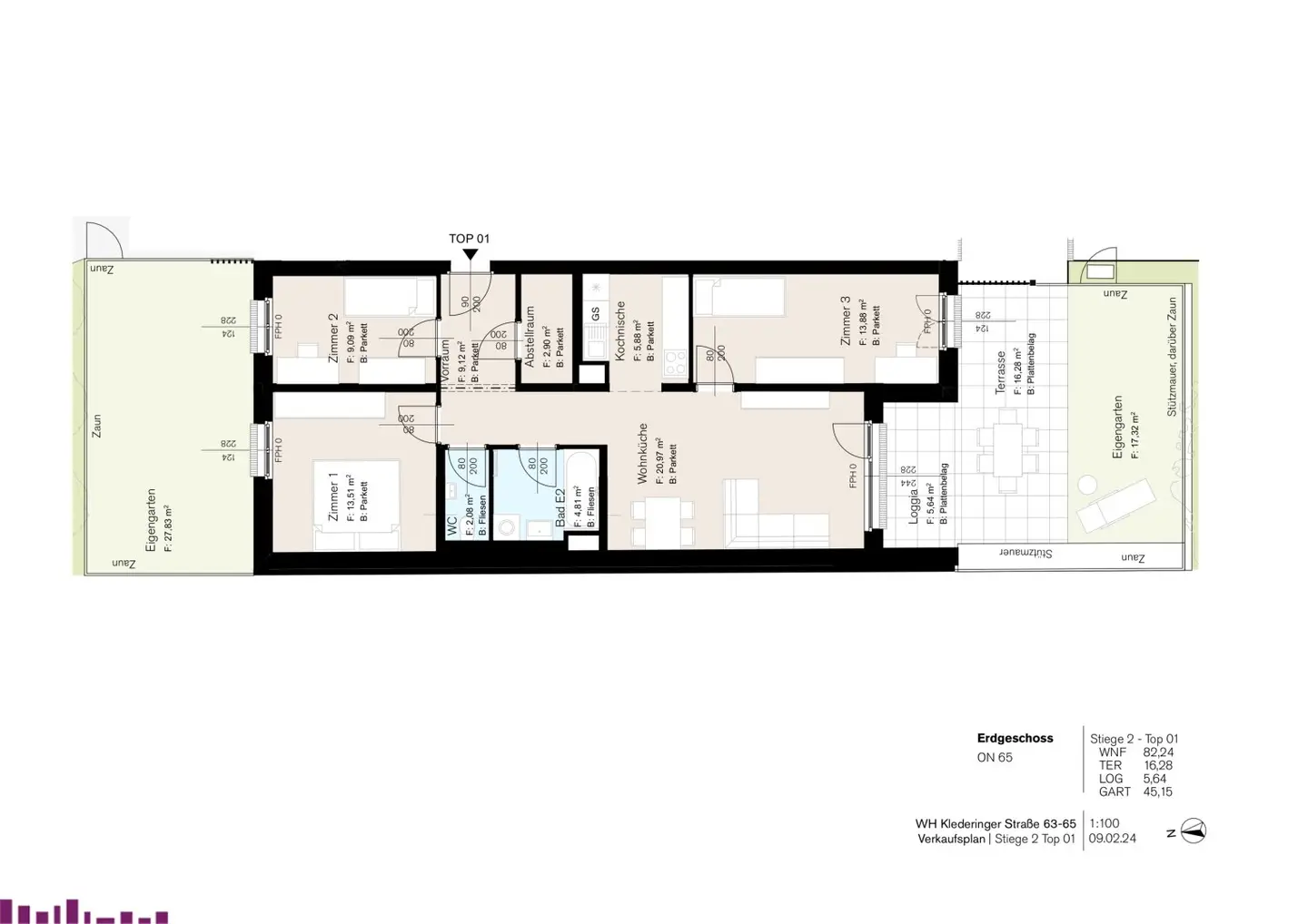 Your retreat on hot summer days | Comfortable living in Klederingerstraße