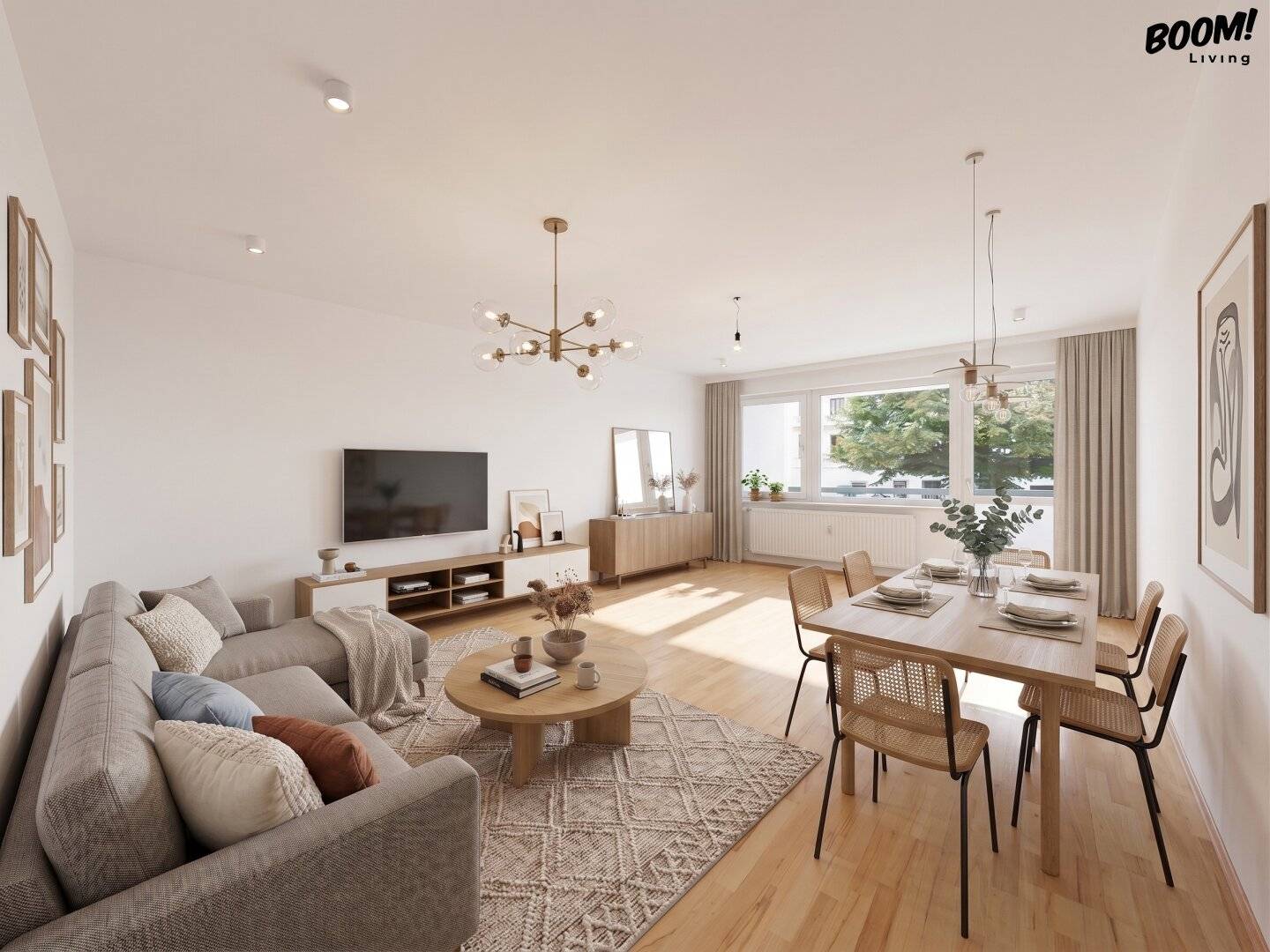 Großzügige 3-Zimmer-Wohnung mit 2 Loggien und Aufzug im beliebten 1080 Wien!