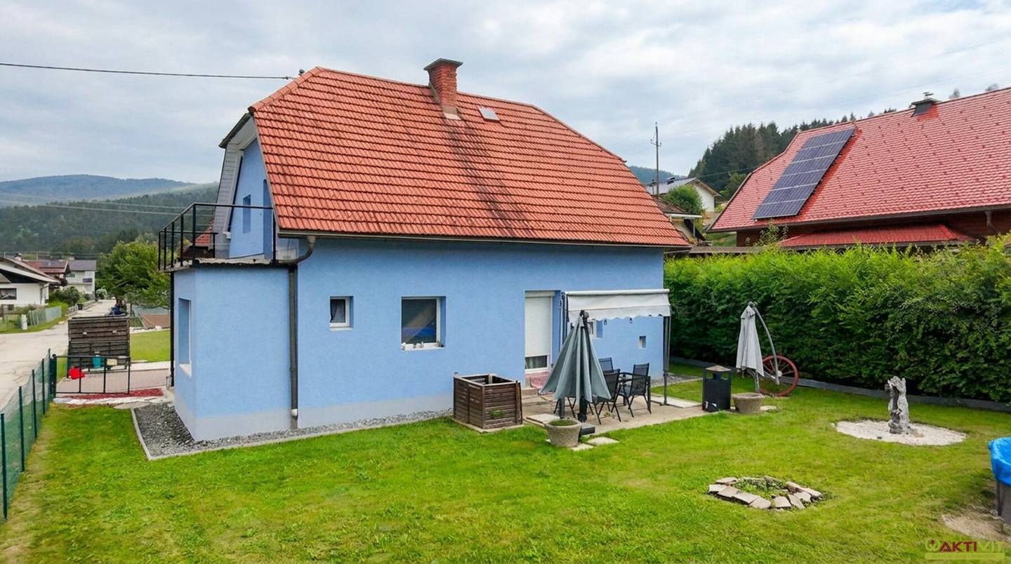 Wohnen im Gurktal: Einfamilienhaus mit ca. 122 m² Wohnfläche und großzügigem Garten
