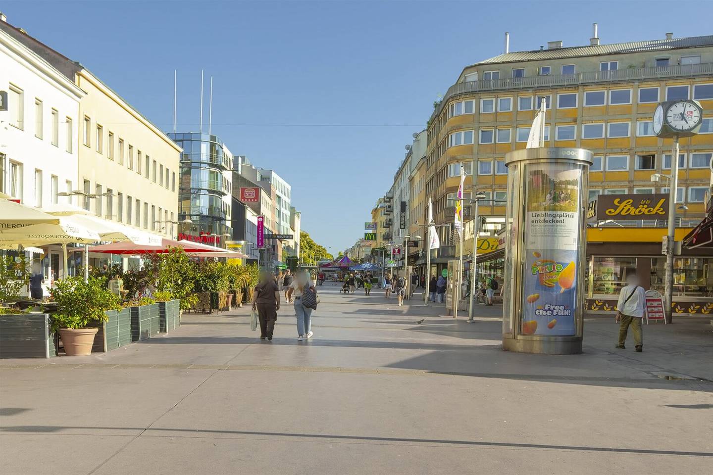 Viktor-Adler-Markt - frequentiertes Geschäftslokal mit Auslage zu vermieten