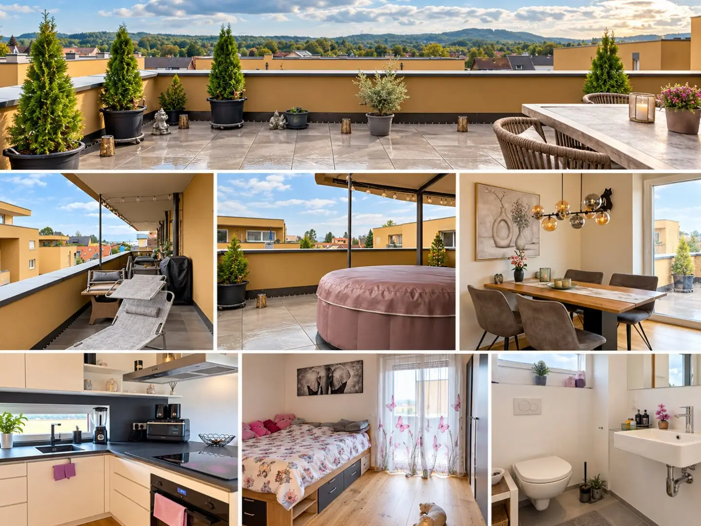PENTHOUSE - Klimatisierter hochwertiger 4 Zimmer Neubau