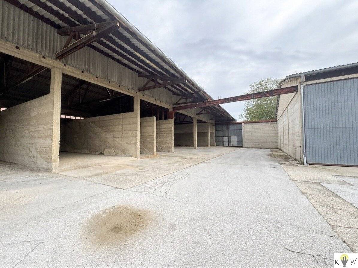 Large commercial plot with storage halls silos and versatile potential in Mönchhof