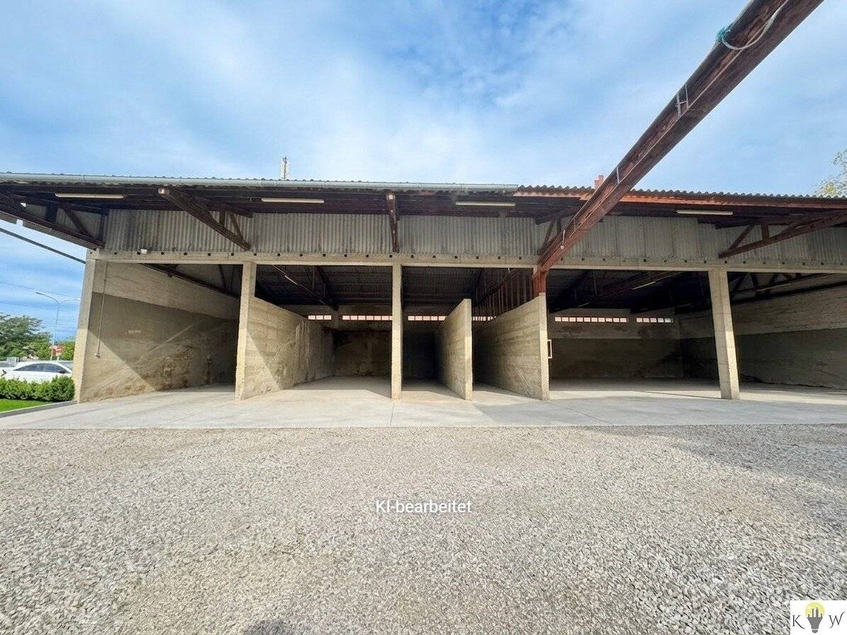 Large commercial plot with storage halls silos and versatile potential in Mönchhof