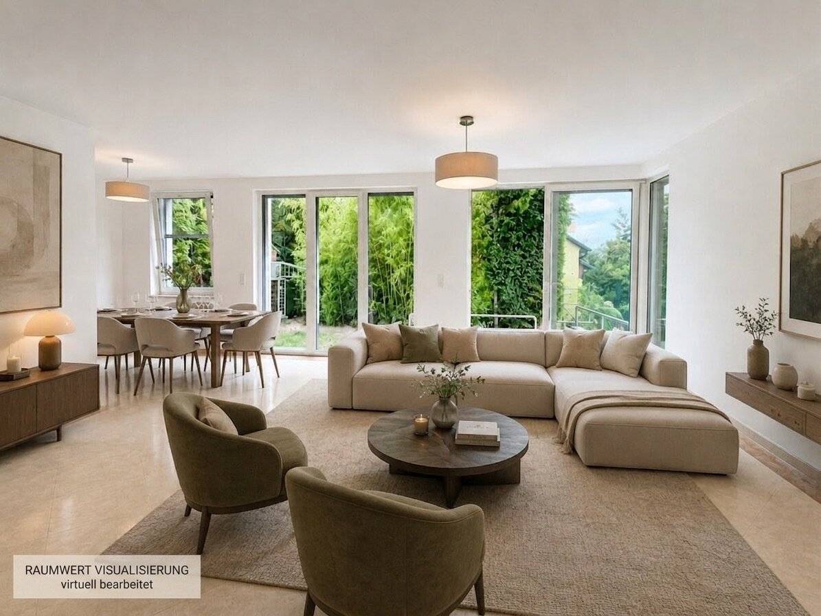 MODERNES WOHNERLEBNIS - ca. 152,57 m² NFL - 4 Zimmer - Wärmepumpe - Fußbodenheizung - Terrasse - absolute Ruhelage
