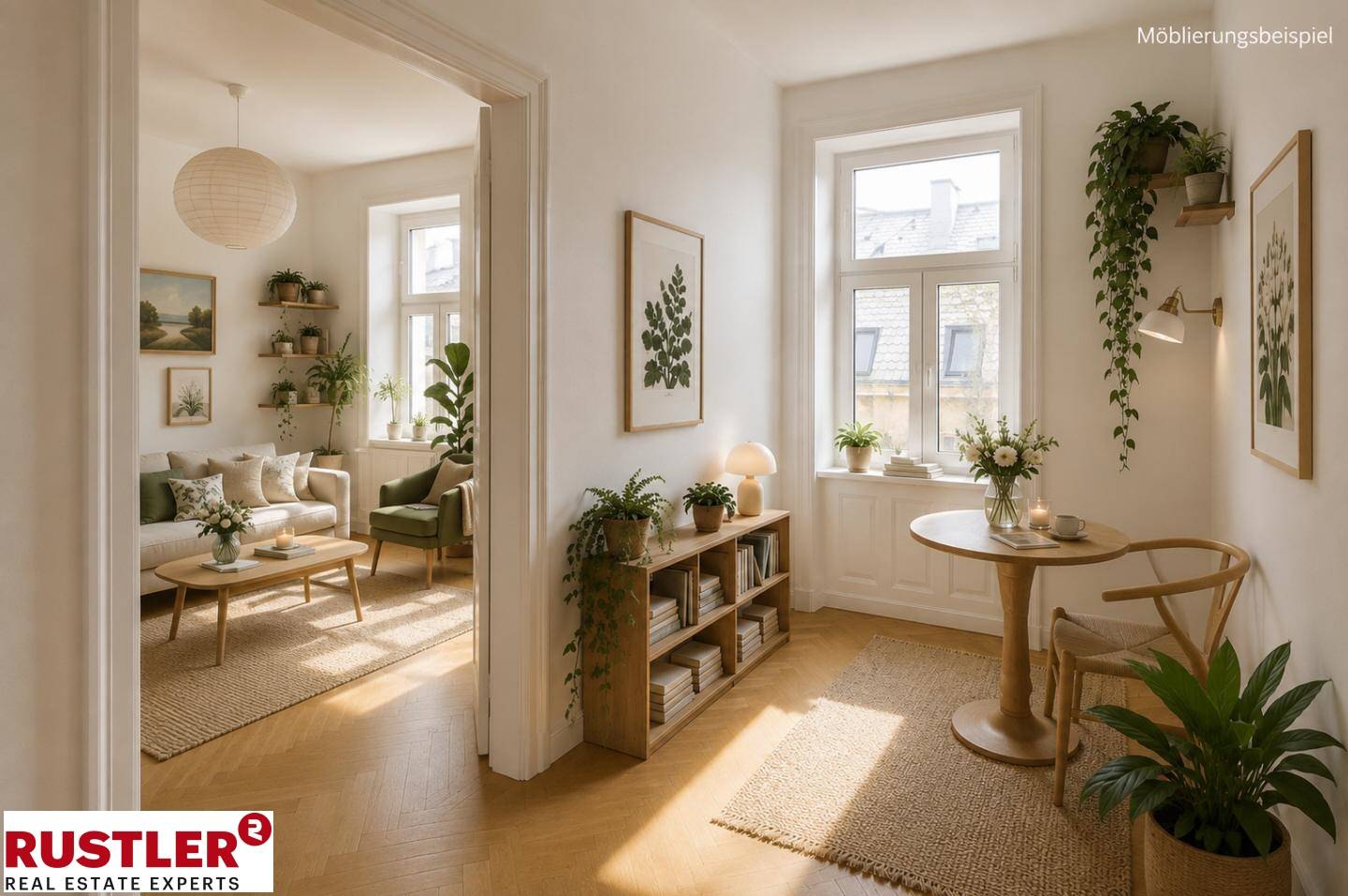 Altbauwohnung with renovation concept near Messe Prater