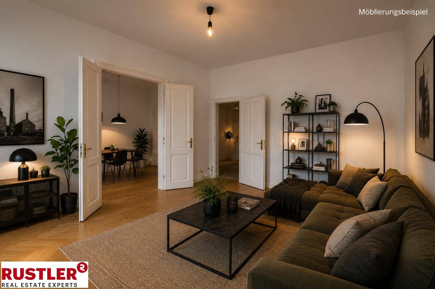 Altbauwohnung with renovation concept near Messe Prater