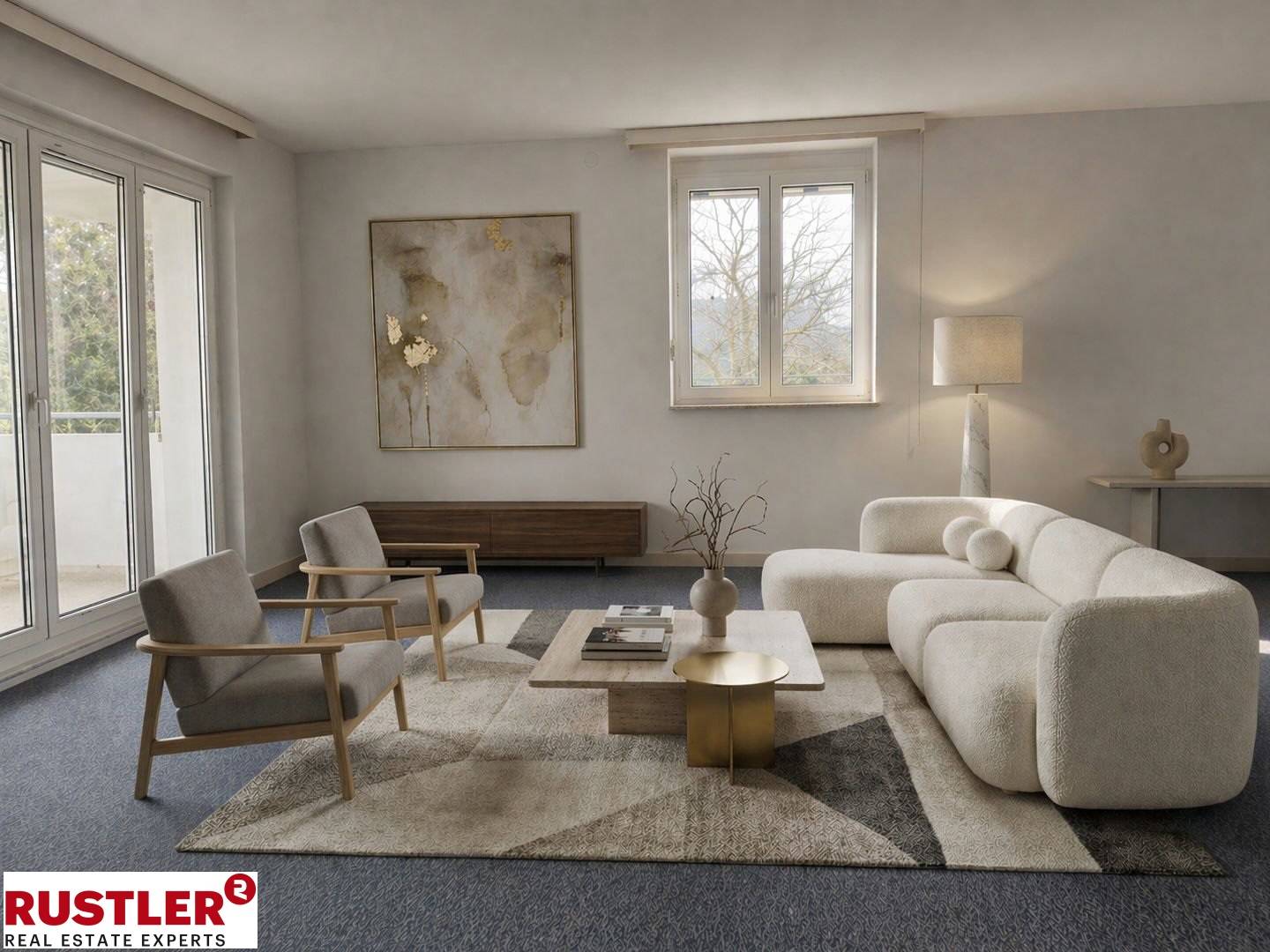 Lichtdurchflutete Erdgeschosswohnung mit Wintergarten