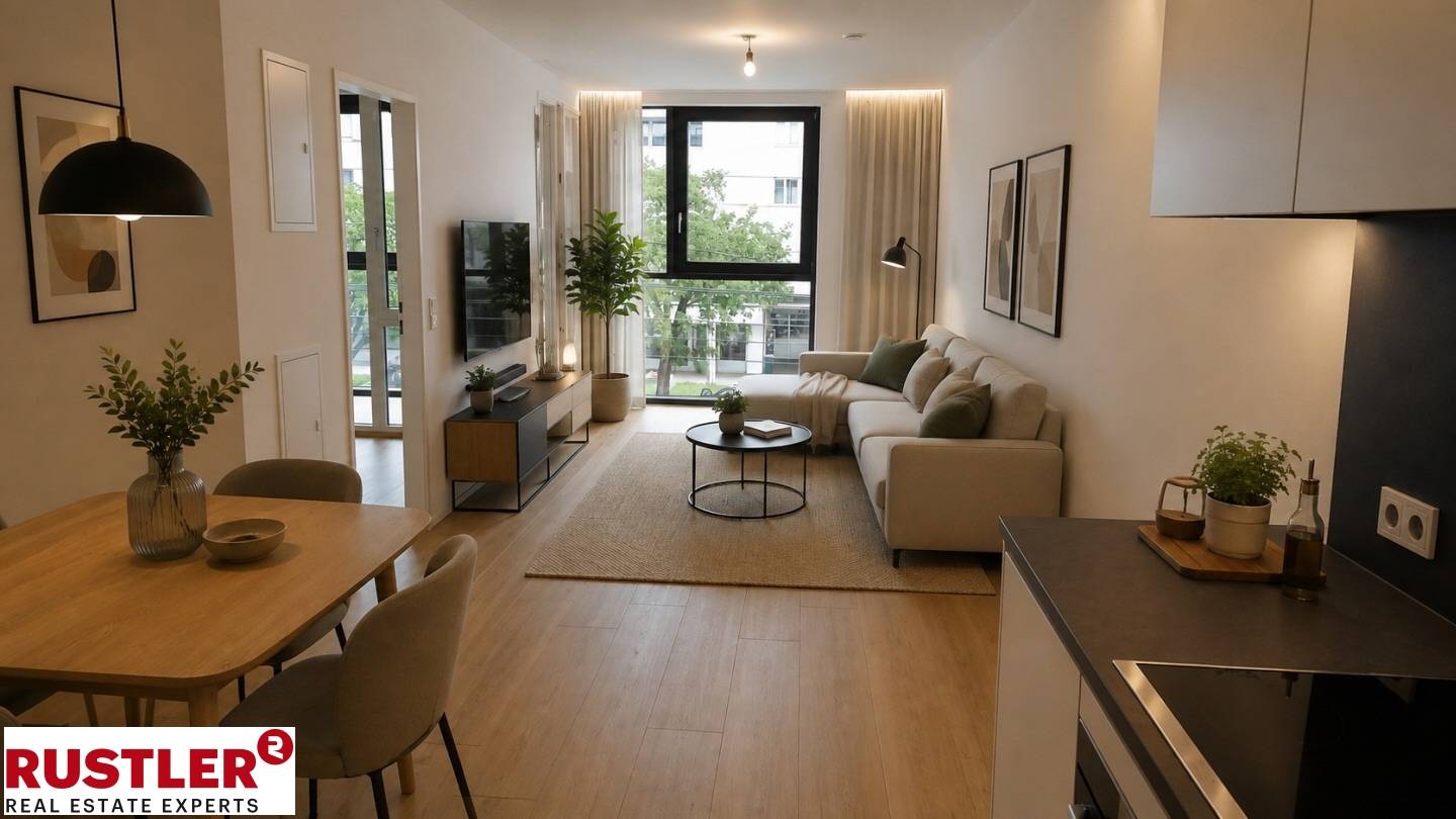 Modern gelegene Wohnung mit Loggia und Aufzug