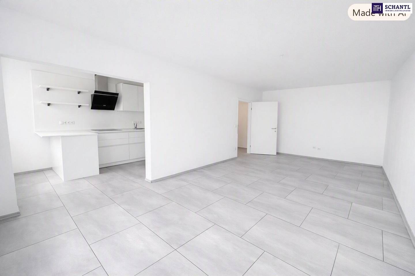 Renovated 72 m² apartment with wow effect in the living room