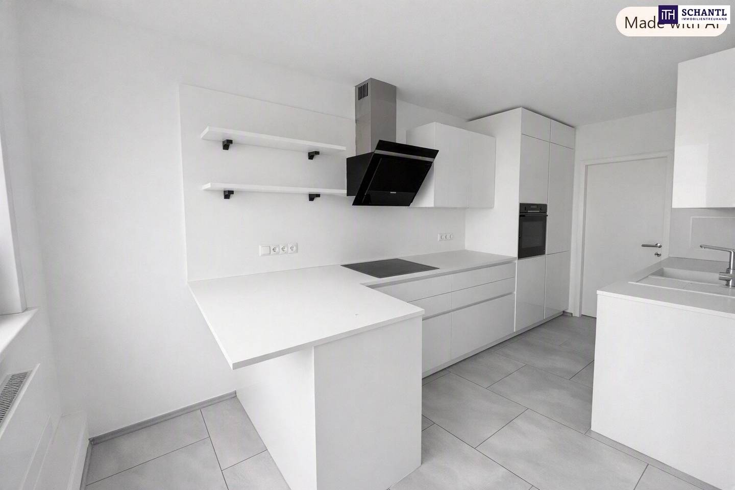 Renovated 72 m² apartment with wow effect in the living room