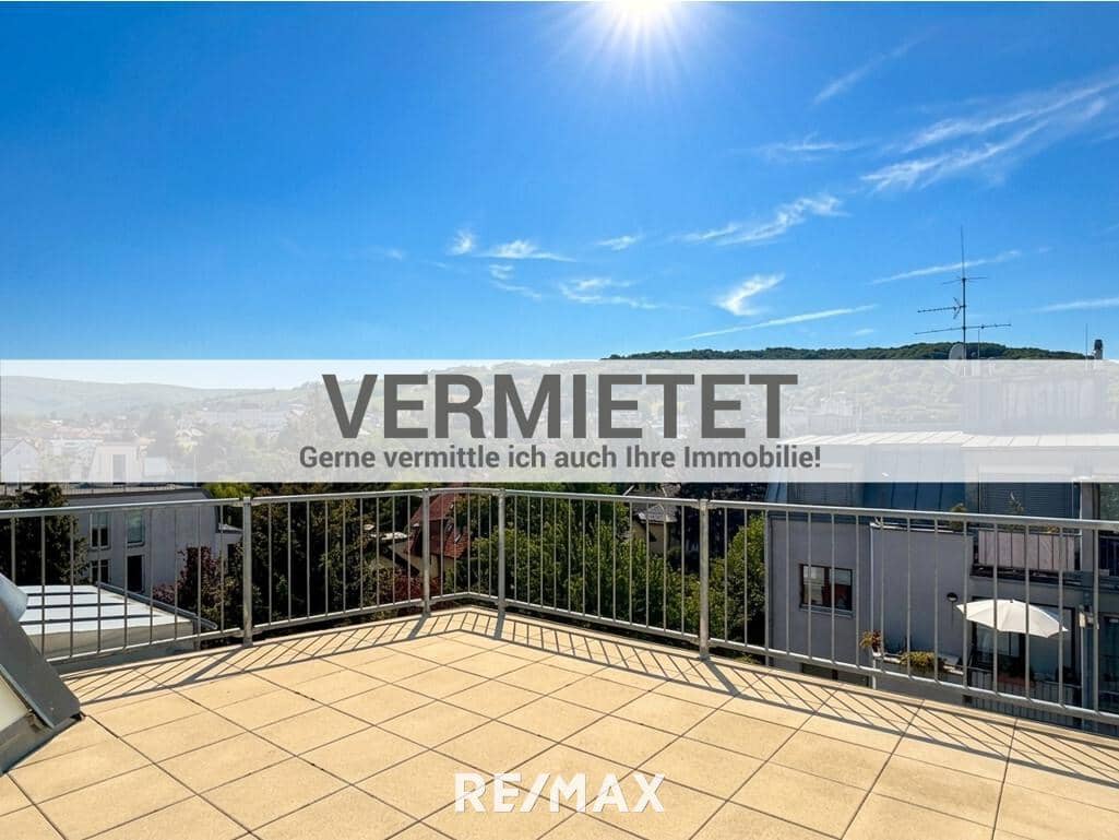 Maisonettewohnung with generous terrace near the town centre