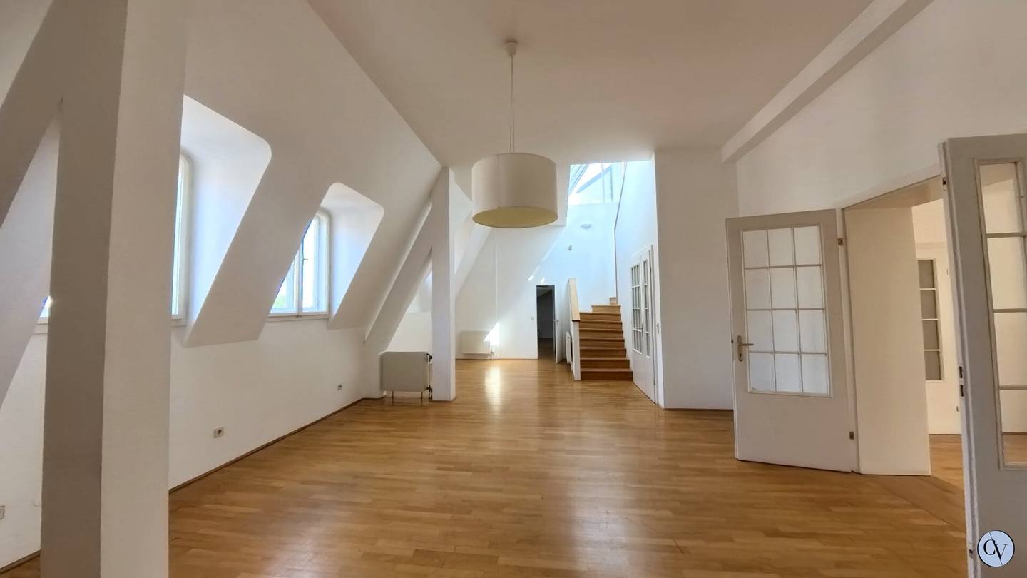 Penthouse nahe Schloss Schönbrunn - uneinsehbare Dachterrasse mit atemberaubenden Ausblick