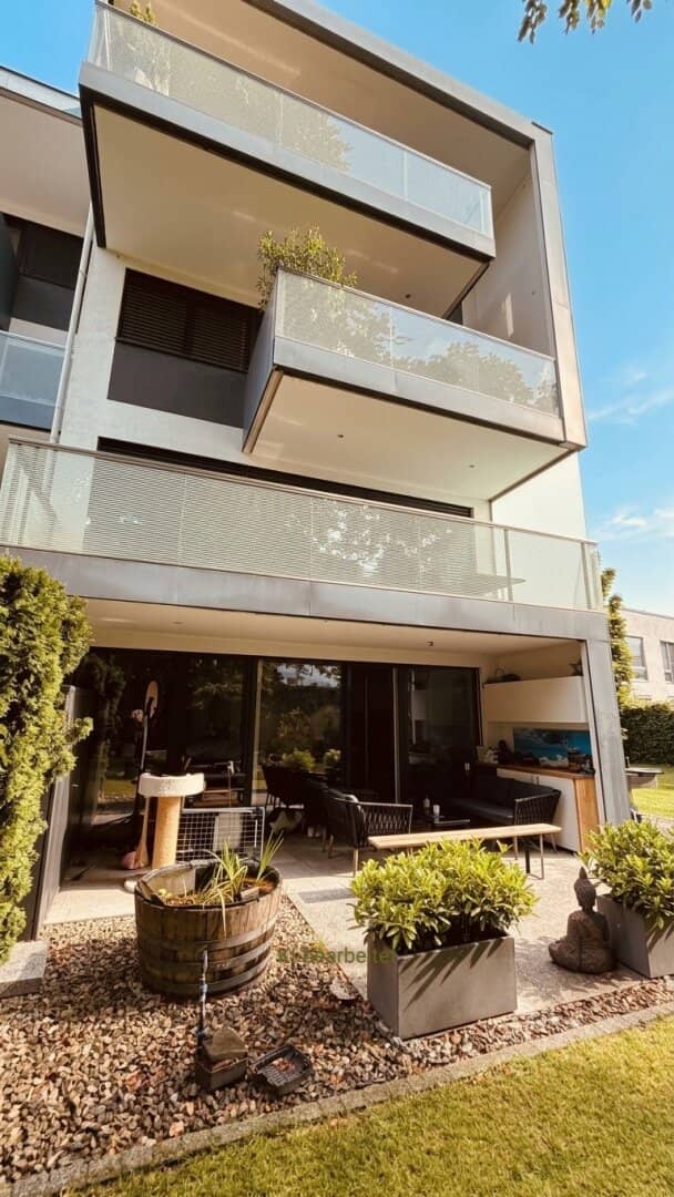 Traumhafte Wohnung mit riesigem 350m² Garten und BLICK auf die Festung Hohensalzburg