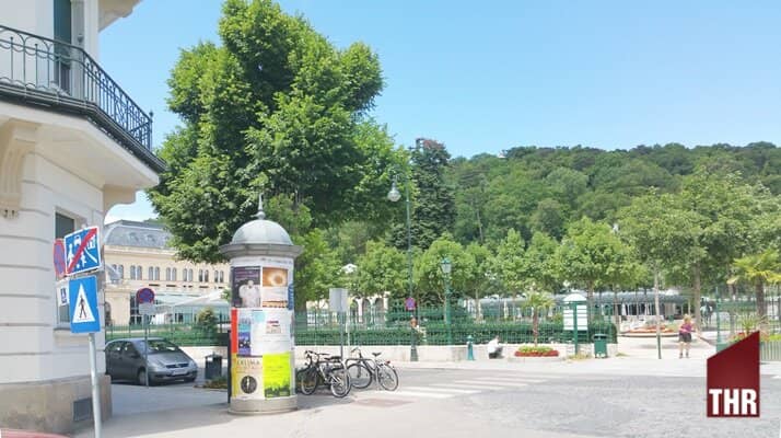 Garage parking space in central Baden in underground car park for rent