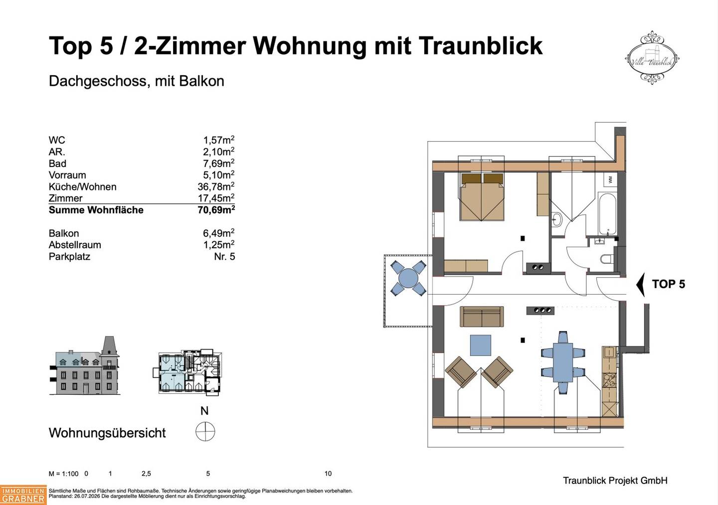 Wohnbauprojekt Villa Traunblick