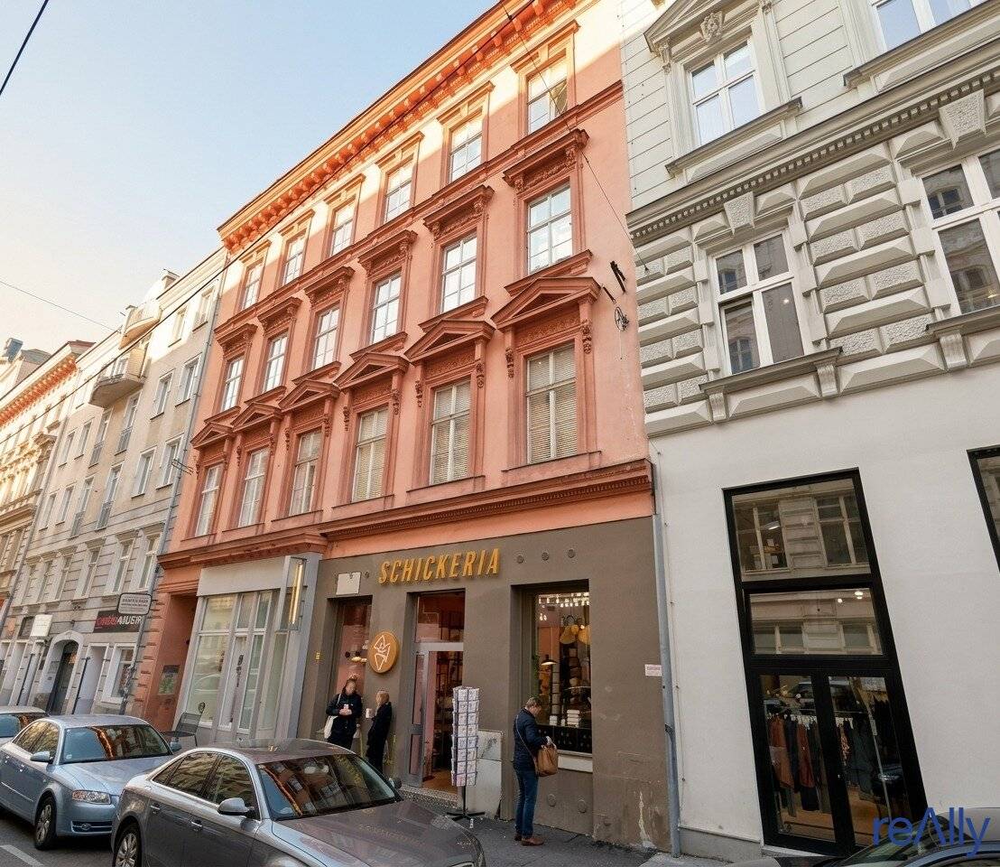 Rarity in 1070 Vienna – approx. 374 m² achievable living usable area with exceptional development potential in absolute prime location