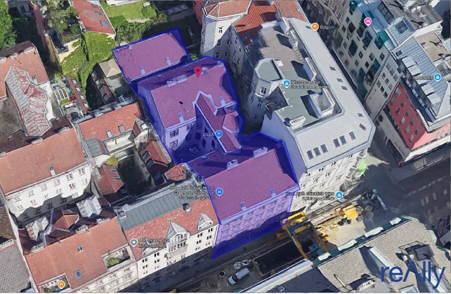 Rarity in 1070 Vienna – approx. 374 m² achievable living usable area with exceptional development potential in absolute prime location