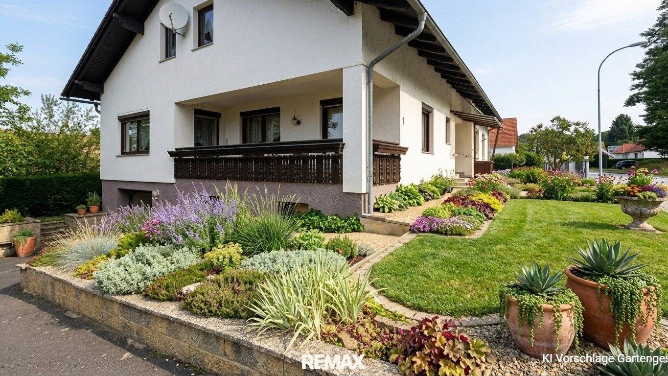 Gepflegtes Einfamilienhaus mit 4 Zimmern, 2 Bäder, Garage &amp; 2 Balkone in Olbendorf, Burgenland!