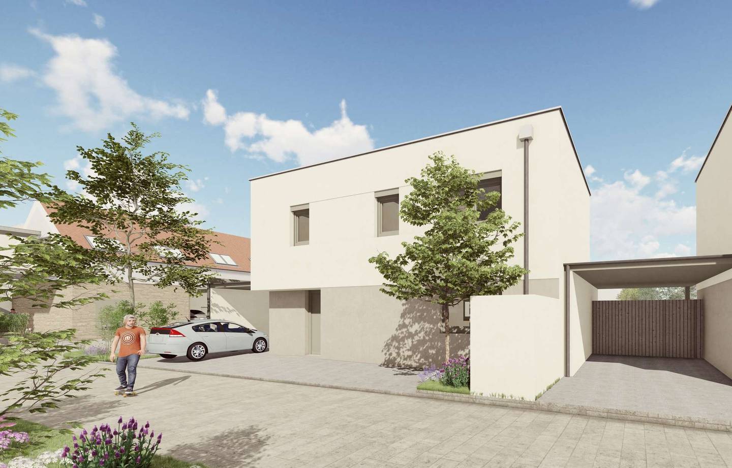 Maisonettewohnung mit Privatgarten und Photovoltaik