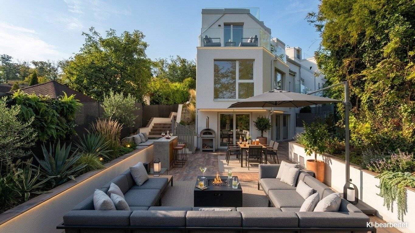 HÖRNDLWALD LIVING: Exclusive terraced houses with view over Vienna