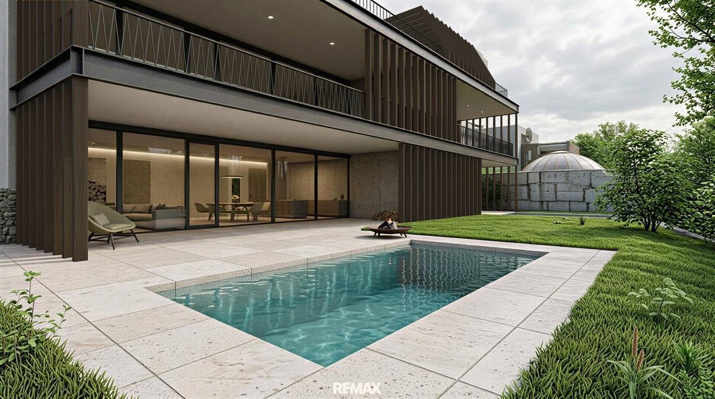 Exklusive Gartenwohnung mit Donaublick und optionalem Pool