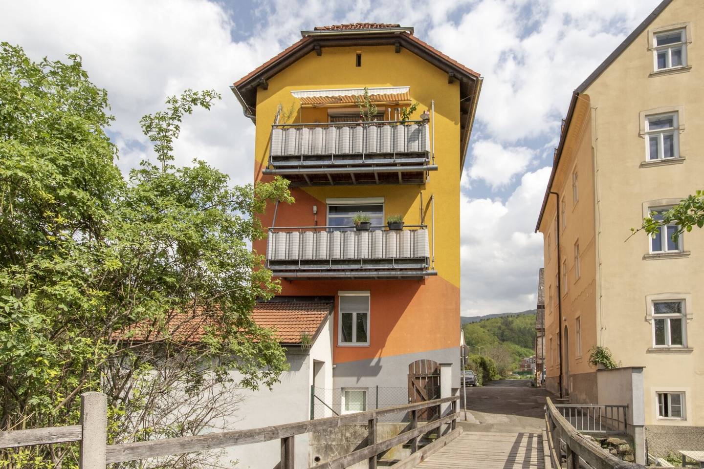 Zentral gelegene Balkonwohnung