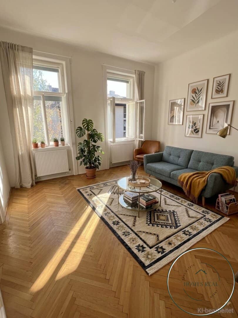 Charmante 60-m²-Altbauwohnung in Baden – Helenenstraße