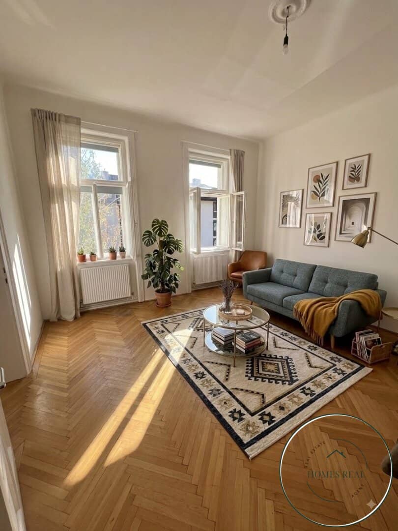Charmante 60-m²-Altbauwohnung in Baden – Helenenstraße