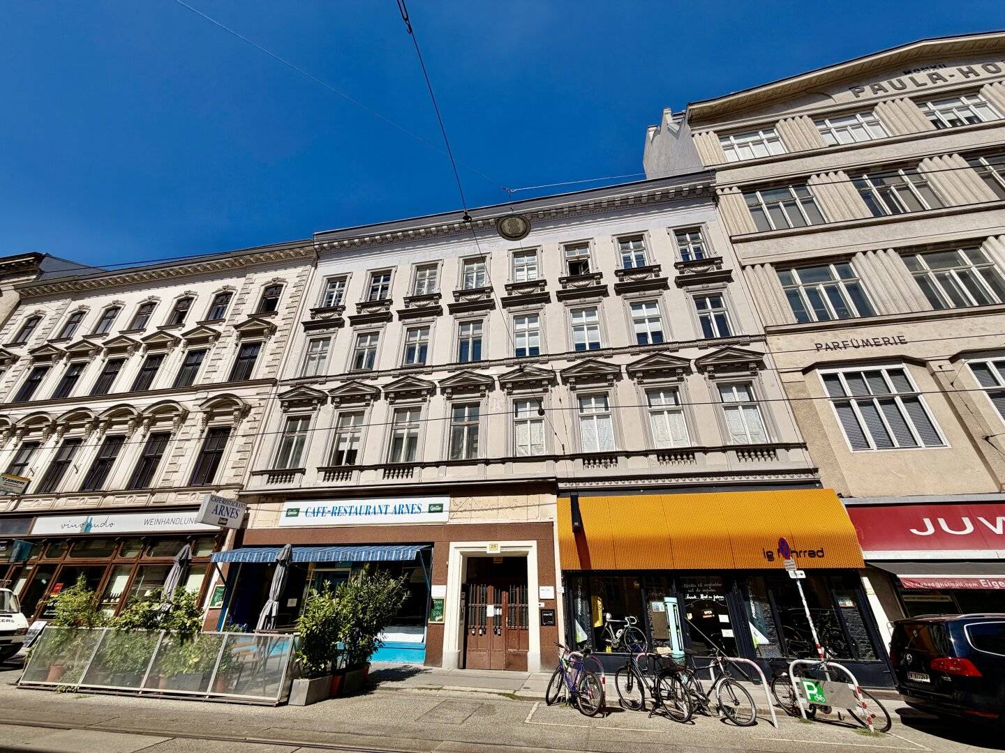 COMMISSION-FREE FROM THE OWNER! UNSANITIZED 3-ROOM APARTMENT WITH BALCONY IN WESTBAHNSTRASSE