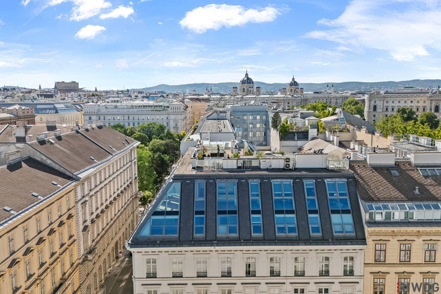 Wiener Staatsoper als Nachbar | Burggarten vor der Tür | 2 x Terrassen mit Traumblick &amp; Sauna | 1 Gehminute zur Kärntnerstr.