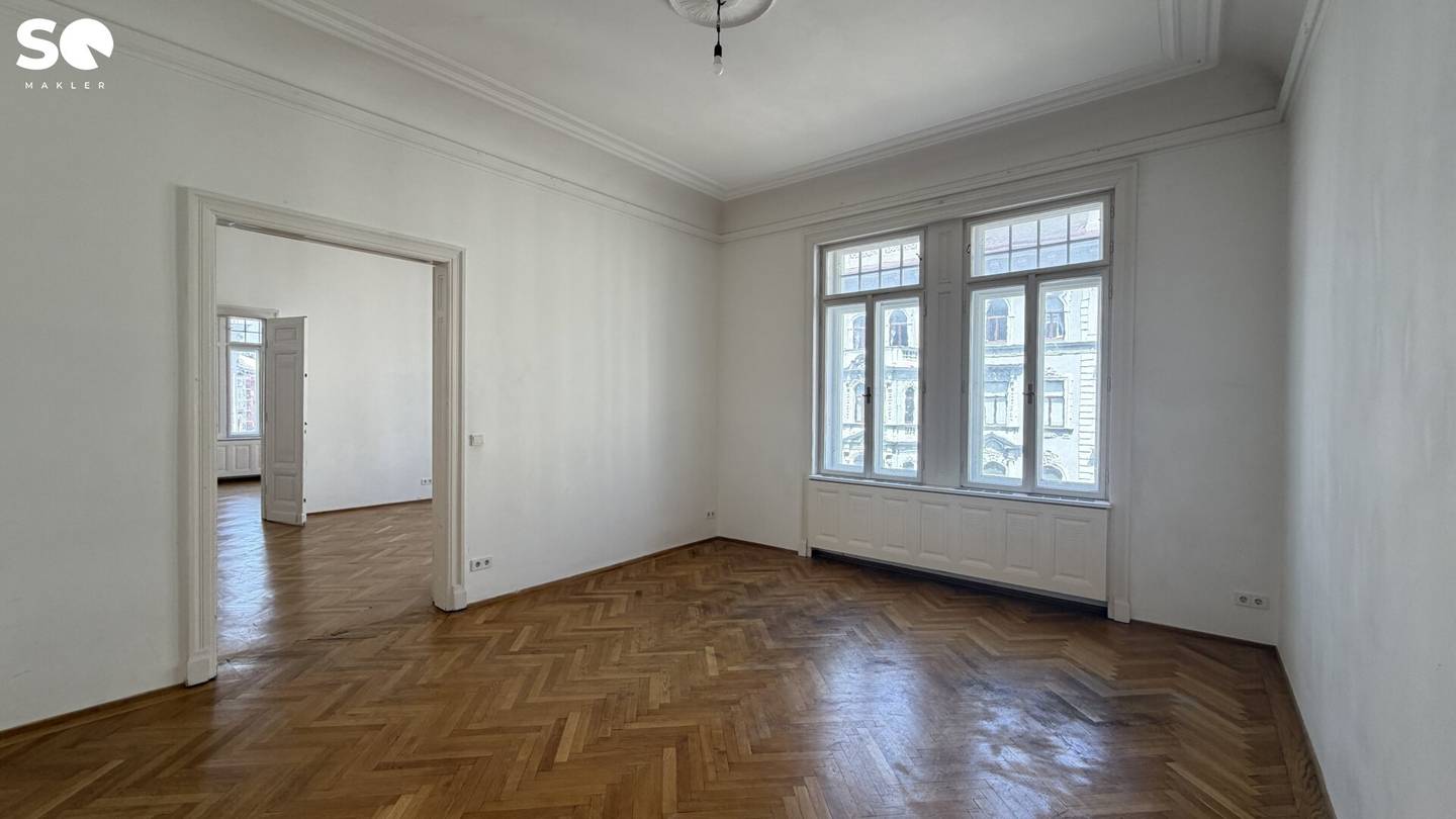 SQ - Repräsentative Stilaltbauwohnung im Servitenviertel - Porzellangasse - 1090 Wien